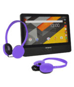 Polaroid 9" Quad-Core Android DVD Player/Tablet Purple (like new)