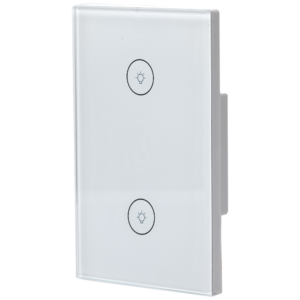 SmartVU Home 2-Gang Wifi Smart Touch Wall Switch