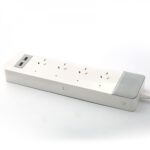 SmartVU Home Smart 4 Way Power Board With 2 USB Ports