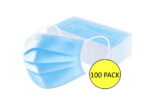 3 Ply Disposable Face Masks 100 Pack