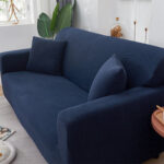 Urban Home Sofa Stretch Two Seater Cover - Navy