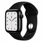 Apple Watch Silicone Band Black L/XL