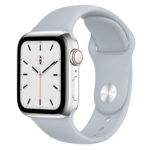 Silicone Sports Bands Compatible With Apple Watch Band Grey L/XL