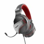 Vertux Gaming Headset Wired Over-Ear Headset Red
