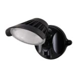 Housewatch Single LED Spotlight W IP54 Black