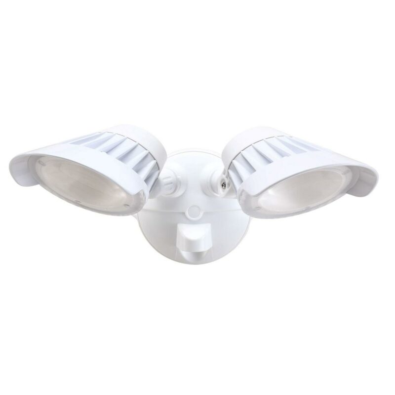 Housewatch Twin LED Spotlight W IP54 White
