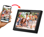 Frameo 10.1" Wi-Fi Smart Photo Frame Black