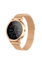 Urban Sports Smart Watch with Round Face IP68 Rose Gold
