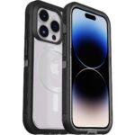 Otterbox Defender XT Clear Iphone 14 Pro Black Crystal