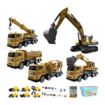 11pc Construction Vehicle Toy Set