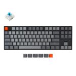 Keychron K8 Wireless Mechanical Keyboard with Blue Gateron Hot Swap Switch RGB Backlight