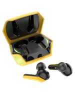 Hoco Gaming TWS Earbuds w LED Battery Display - Yellow