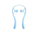 Dual Trigger Neck & Shoulder Point Roller and Massager Blue