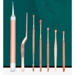 7PC LED Earwax Removal Tools with Storage Case