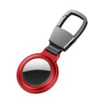 AirTag Magnetic Alloy Protective Case Red