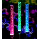 Solar LED Acrylic Bubble Path Outdoor Garden Light