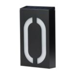 LED Outdoor Solar House Number Light Sign 0