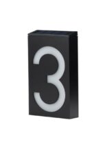 LED Outdoor Solar House Number Light Sign 3