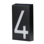 LED Outdoor Solar House Number Light Sign 4
