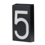 LED Outdoor Solar House Number Light Sign 5