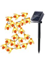 20 LED Solar Bee Fairy String Light