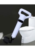 Manual High Pressure Air Drain Blaster White