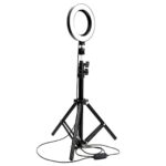 Adjustable Color LED Ringlight Kit with Tripod Stand