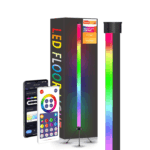 RGB LED Corner Floor Lamp with APP & Remote Control