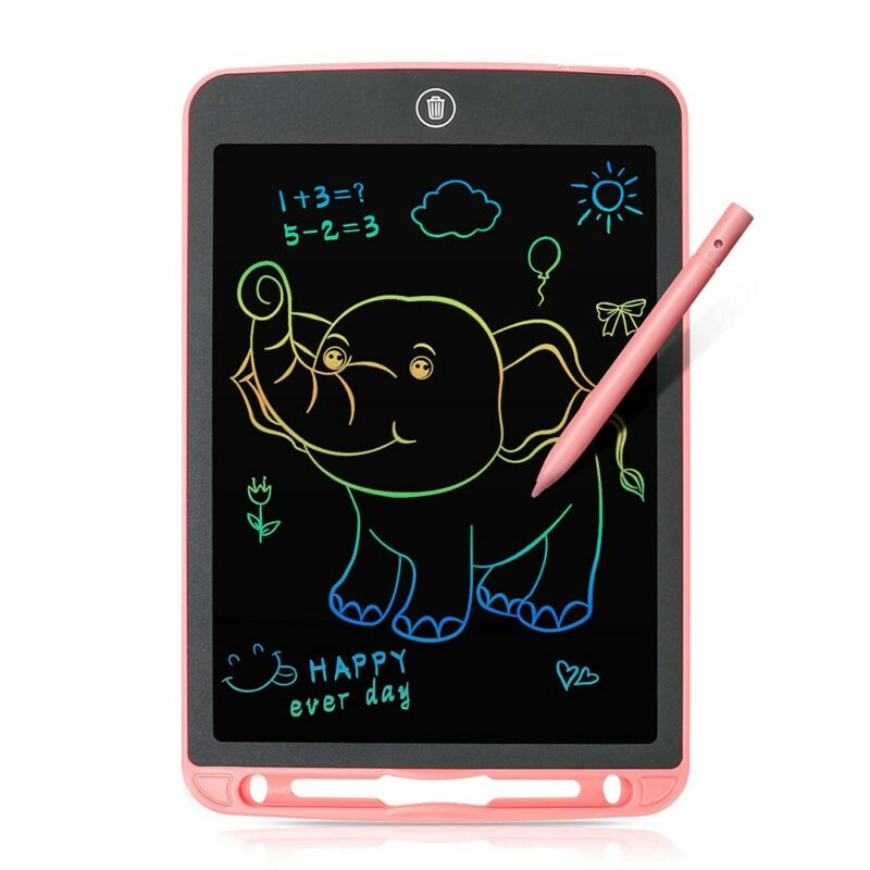 12 Inch LCD Electronic Drawing Doodle Board Pink