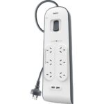 Belkin 6-Way Surge Protector with Dual USB Port