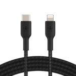 Belkin BoostUp Charge USB-C To Lightning Braided Cable 2m - Black