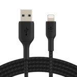 Belkin Braided Lightning Cable 2m Black