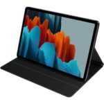 Slim Book Cover for Galaxy Tab S7 and S8 - Black