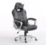 Playmax Gaming Chair (Steel Grey and Black)