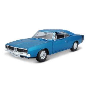 Maisto 1:18 1969 Dodge Charger Blue Special Edition