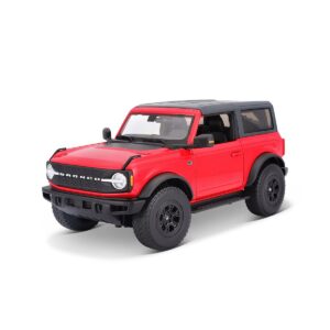 Maisto 1:18 2021 Ford Bronco Wildtrak Red Special Edition