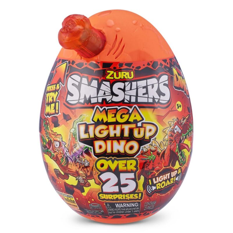 Zuru Smashers Mega Light-Up Dino Assorted