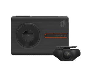 Dashmate DSH-1052 1080P FHD Dual Channel Dash Camera w GPS, Wifi