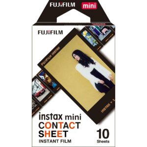 Fujifilm Instax Mini Film Contact Sheet 10pk