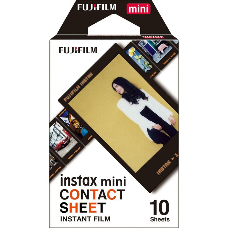 Fujifilm Instax Mini Film Contact Sheet 10pk