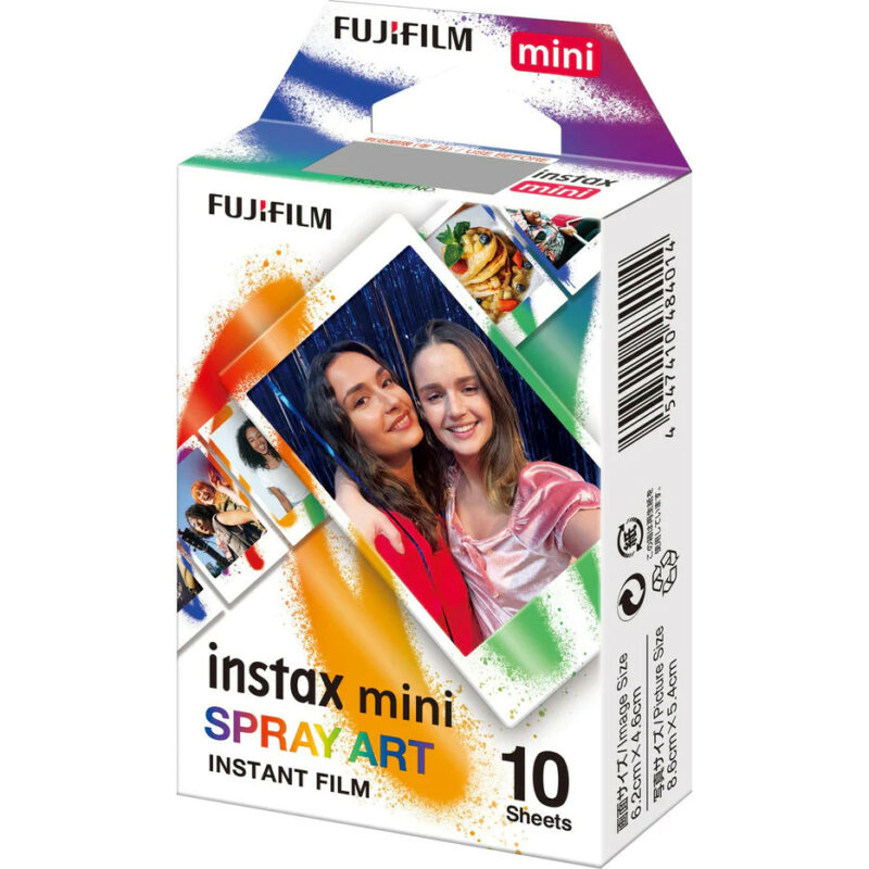 Fujifilm Instax Mini Film Spray Art 10pk