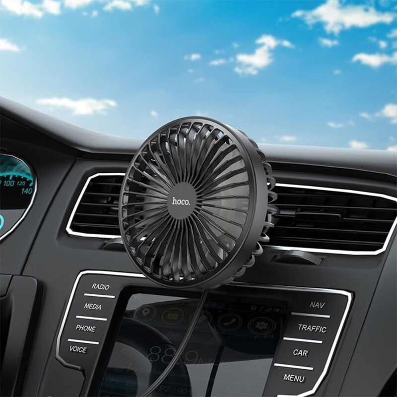 Urban In-Car Air-Con Enhancing Fan