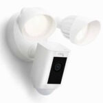 Ring Floodlight Camera Wired Plus - White