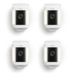 Spotlight Cam Plus Battery 4 pack White