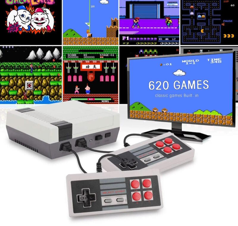 GameLab Retro Gaming Console w 2 Controllers