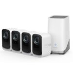 eufyCam 3C 4K Wireless Home Security System 4 pack