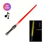 KidsPlay LED Retractable Multi-Colour Saber w FX Sound