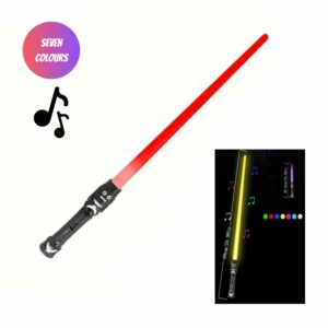 KidsPlay LED Retractable Multi-Colour Saber w FX Sound