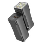 Titan 10000mAh PD QC 22.5W Wireless Charging Power Bank w LED Display and 4 Torch Lights
