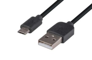 Dynamix 2m Micro USB Cable Black